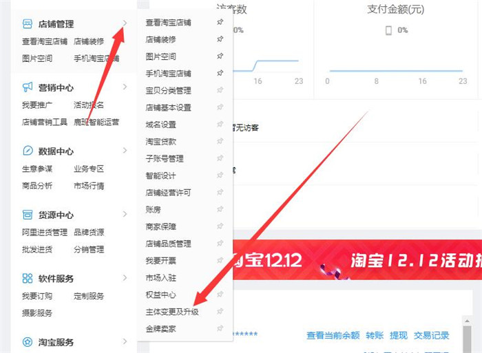 升级企业店铺